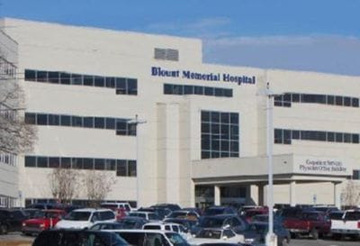 Prisma Health - Blount Memorial Hospital, home of the pharmacy's hospital location
